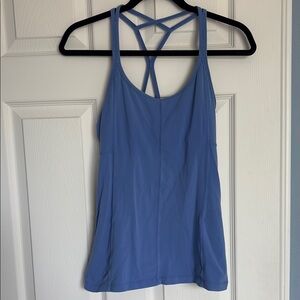 Women's Athleta Blue Strappy Tank Top